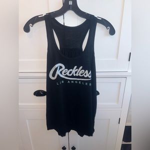 RECKLASS -Los Angeles black tank